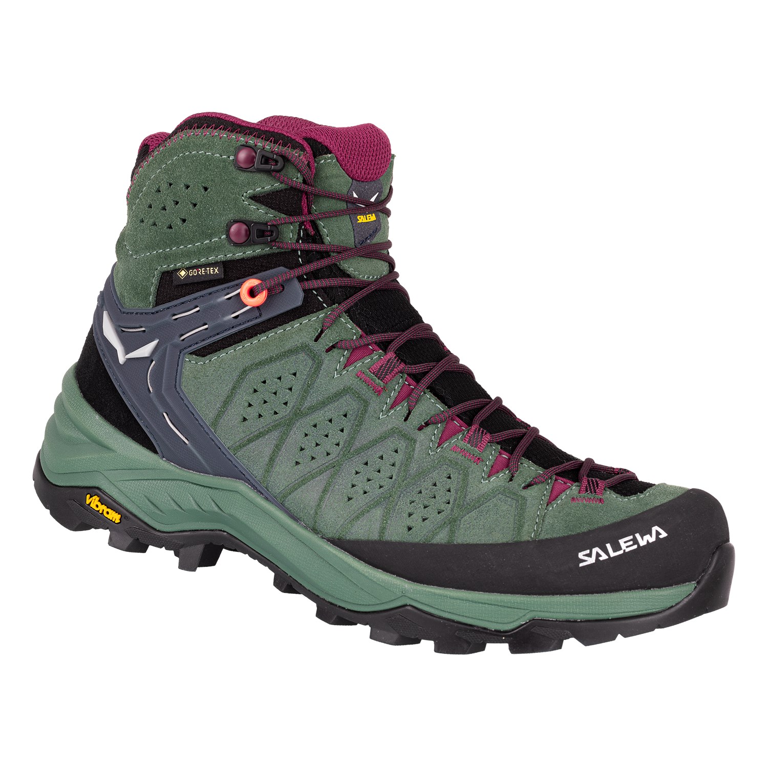 Zapatillas Trekking Mujer Chile - Salewa Alp Trainer 2 Mid GORE-TEX® - Verde - NQZT-01976